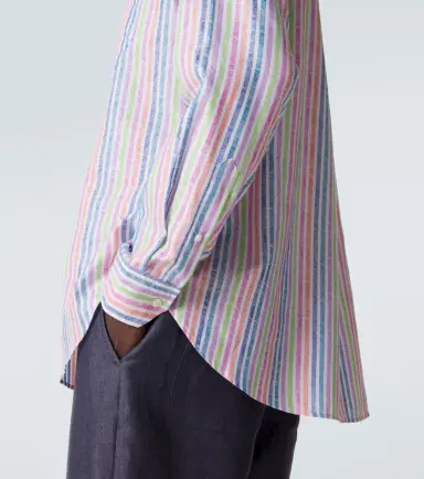 Etro Striped cotton shirt | Thumbnail 5 Etro Striped cotton shirt | Thumbnail 5