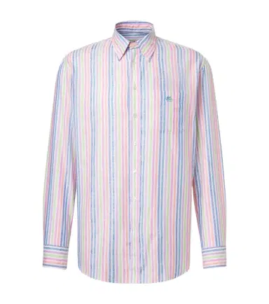 Etro Striped cotton shirt | Thumbnail 1 Etro Striped cotton shirt | Thumbnail 1