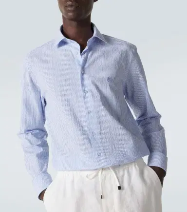 Etro Roma striped cotton shirt | Thumbnail 3 Etro Roma striped cotton shirt | Thumbnail 3