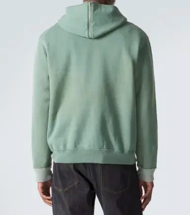 A.PRESSE A. Presse Vintage cotton jersey half-zip hoodie | Thumbnail 4 A.PRESSE A. Presse Vintage cotton jersey half-zip hoodie | Thumbnail 4
