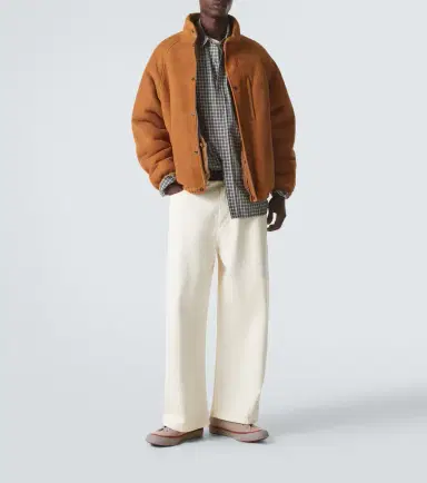 A.PRESSE A. Presse Shearling-lined suede jacket | Thumbnail 4 A.PRESSE A. Presse Shearling-lined suede jacket | Thumbnail 4