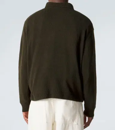A.Presse A. Presse Silk polo sweater | Thumbnail 4 A.Presse A. Presse Silk polo sweater | Thumbnail 4