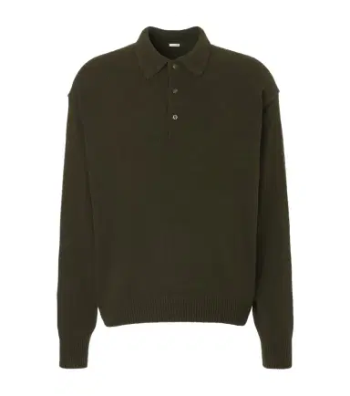 A.Presse A. Presse Silk polo sweater | Thumbnail 1 A.Presse A. Presse Silk polo sweater | Thumbnail 1