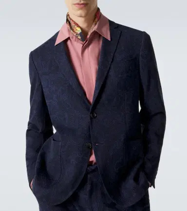 Etro Printed jersey blazer | Thumbnail 6 Etro Printed jersey blazer | Thumbnail 6