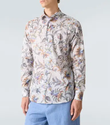 Etro Floral cotton shirt | Thumbnail 2 Etro Floral cotton shirt | Thumbnail 2