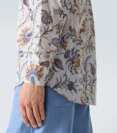 Etro Floral cotton shirt | Thumbnail 5 Etro Floral cotton shirt | Thumbnail 5