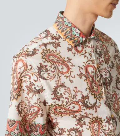 Etro Paisley cotton bowling shirt | Thumbnail 4 Etro Paisley cotton bowling shirt | Thumbnail 4