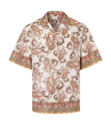 Etro Paisley cotton bowling shirt | Thumbnail 1 Etro Paisley cotton bowling shirt | Thumbnail 1