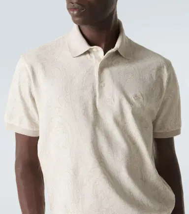 Etro Paisley cotton polo shirt | Thumbnail 4 Etro Paisley cotton polo shirt | Thumbnail 4