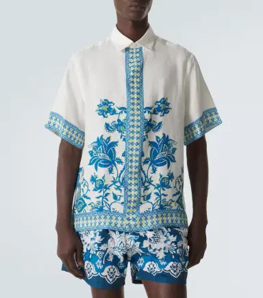 Etro Floral linen shirt | Thumbnail 2 Etro Floral linen shirt | Thumbnail 2