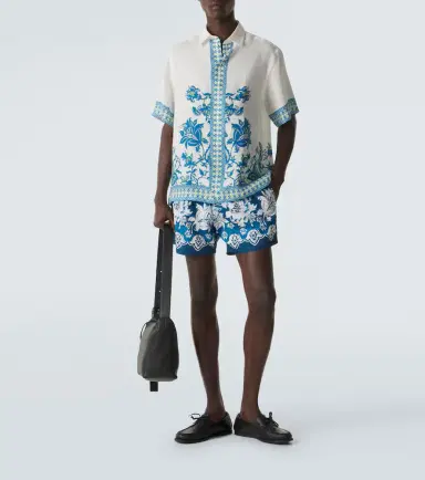 Etro Floral linen shirt | Thumbnail 4 Etro Floral linen shirt | Thumbnail 4