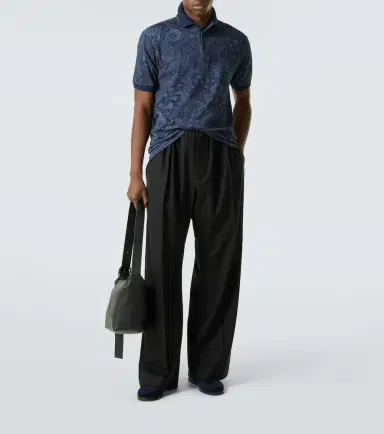Etro Paisley cotton polo shirt | Thumbnail 5 Etro Paisley cotton polo shirt | Thumbnail 5