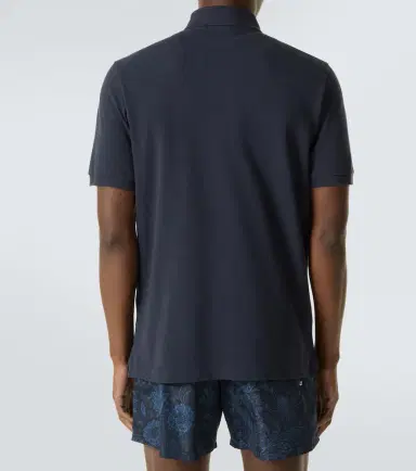 Etro Pegaso cotton polo shirt | Thumbnail 3 Etro Pegaso cotton polo shirt | Thumbnail 3