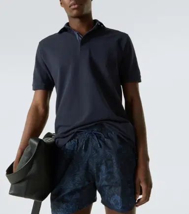 Etro Pegaso cotton polo shirt | Thumbnail 5 Etro Pegaso cotton polo shirt | Thumbnail 5