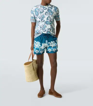 Etro Paisley cotton T-shirt | Thumbnail 2 Etro Paisley cotton T-shirt | Thumbnail 2