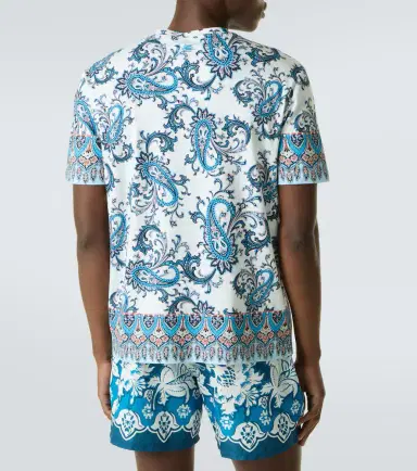 Etro Paisley cotton T-shirt | Thumbnail 5 Etro Paisley cotton T-shirt | Thumbnail 5