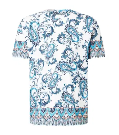 Etro Paisley cotton T-shirt | Thumbnail 1 Etro Paisley cotton T-shirt | Thumbnail 1