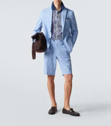 Etro Paisley cotton Bermuda shorts | Thumbnail 5 Etro Paisley cotton Bermuda shorts | Thumbnail 5