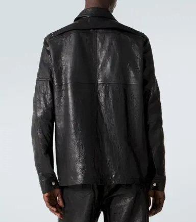 Rick Owens Brad leather jacket | Thumbnail 4 Rick Owens Brad leather jacket | Thumbnail 4