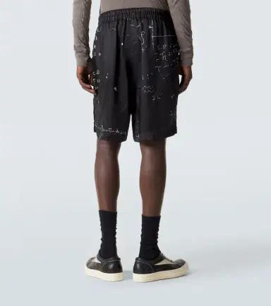 Rick Owens Printed shorts | Thumbnail 3 Rick Owens Printed shorts | Thumbnail 3