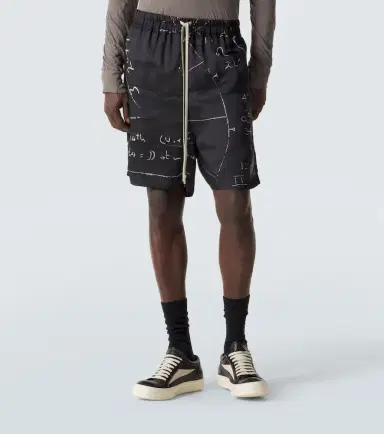 Rick Owens Printed shorts | Thumbnail 4 Rick Owens Printed shorts | Thumbnail 4
