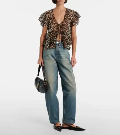 Ganni Stary barrel-leg jeans | Thumbnail 7 Ganni Stary barrel-leg jeans | Thumbnail 7