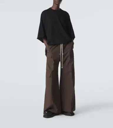 Rick Owens Oversized cotton T-shirt | Thumbnail 3 Rick Owens Oversized cotton T-shirt | Thumbnail 3