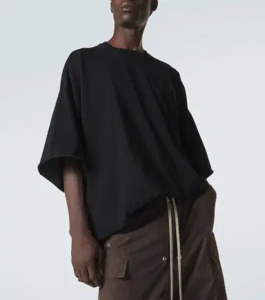 Rick Owens Oversized cotton T-shirt | Thumbnail 4 Rick Owens Oversized cotton T-shirt | Thumbnail 4