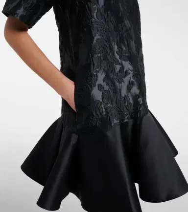 Ganni Satin cloqué minidress | Thumbnail 2 Ganni Satin cloqué minidress | Thumbnail 2