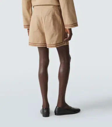 Bode Cotton twill Bermuda shorts | Thumbnail 4 Bode Cotton twill Bermuda shorts | Thumbnail 4