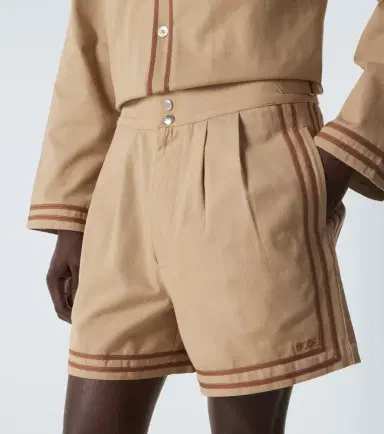 Bode Cotton twill Bermuda shorts | Thumbnail 5 Bode Cotton twill Bermuda shorts | Thumbnail 5
