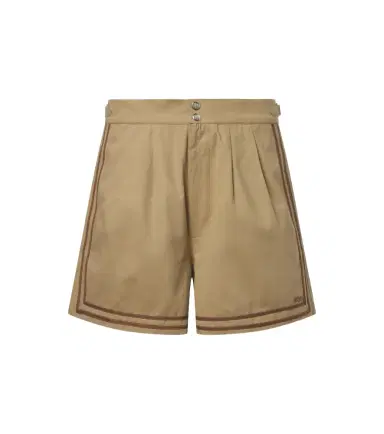 Bode Cotton twill Bermuda shorts | Thumbnail 1 Bode Cotton twill Bermuda shorts | Thumbnail 1