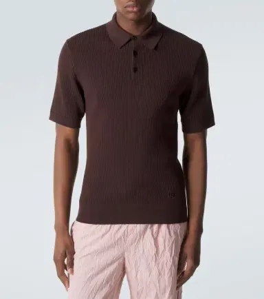 Dolce & Gabbana Ribbed-knit cotton polo sweater | Thumbnail 2 Dolce & Gabbana Ribbed-knit cotton polo sweater | Thumbnail 2