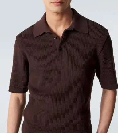 Dolce & Gabbana Ribbed-knit cotton polo sweater | Thumbnail 6 Dolce & Gabbana Ribbed-knit cotton polo sweater | Thumbnail 6