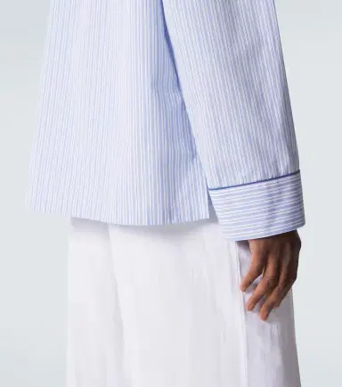 Dolce & Gabbana Striped cotton and silk poplin pajama shirt | Thumbnail 5 Dolce & Gabbana Striped cotton and silk poplin pajama shirt | Thumbnail 5