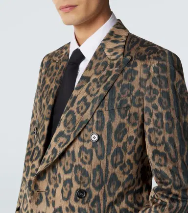 Dolce & Gabbana Leopard-print cotton-blend blazer | Thumbnail 3 Dolce & Gabbana Leopard-print cotton-blend blazer | Thumbnail 3