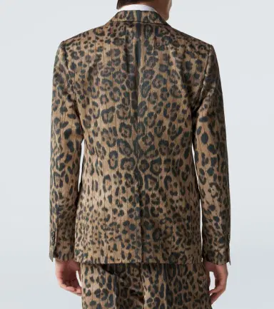 Dolce & Gabbana Leopard-print cotton-blend blazer | Thumbnail 4 Dolce & Gabbana Leopard-print cotton-blend blazer | Thumbnail 4