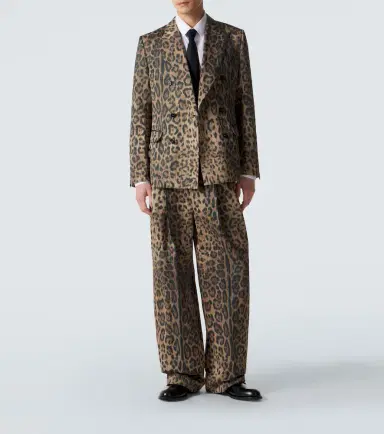 Dolce & Gabbana Leopard-print cotton-blend blazer | Thumbnail 6 Dolce & Gabbana Leopard-print cotton-blend blazer | Thumbnail 6