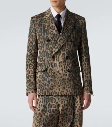 Dolce & Gabbana Leopard-print cotton-blend blazer | Thumbnail 7 Dolce & Gabbana Leopard-print cotton-blend blazer | Thumbnail 7
