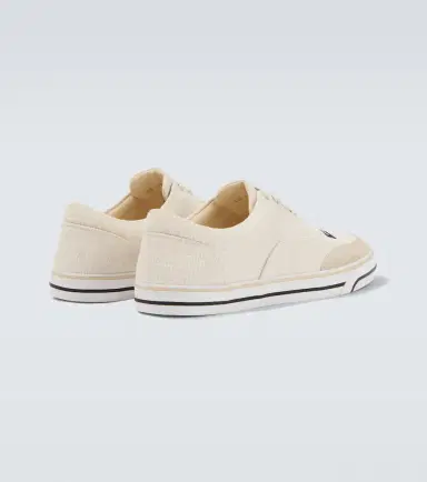 Dolce & Gabbana Suede-trimmed sneakers | Thumbnail 3 Dolce & Gabbana Suede-trimmed sneakers | Thumbnail 3