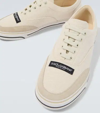 Dolce & Gabbana Suede-trimmed sneakers | Thumbnail 5 Dolce & Gabbana Suede-trimmed sneakers | Thumbnail 5