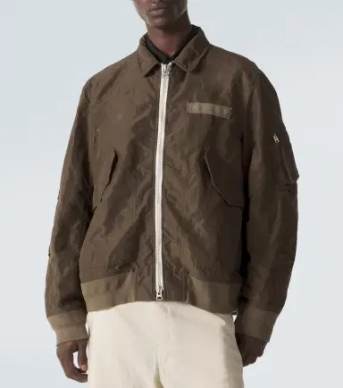 Sacai Twill blouson jacket | Thumbnail 2 Sacai Twill blouson jacket | Thumbnail 2