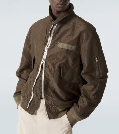 Sacai Twill blouson jacket | Thumbnail 3 Sacai Twill blouson jacket | Thumbnail 3
