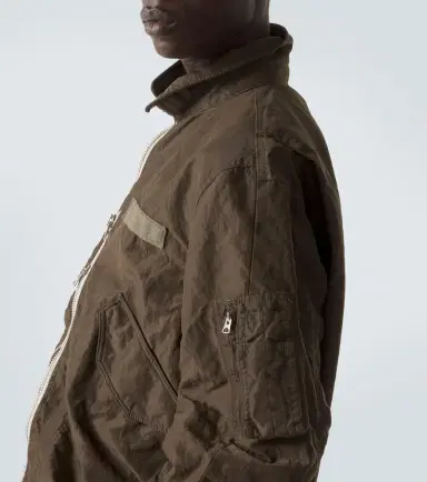 Sacai Twill blouson jacket | Thumbnail 6 Sacai Twill blouson jacket | Thumbnail 6