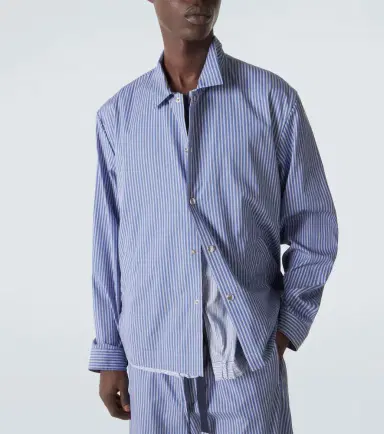 Sacai Striped cotton poplin blouson jacket | Thumbnail 5 Sacai Striped cotton poplin blouson jacket | Thumbnail 5