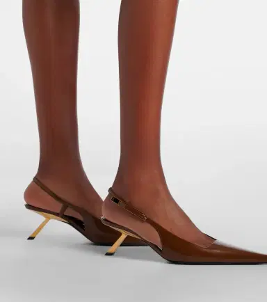 Saint Laurent Lee leather slingback pumps | Thumbnail 6 Saint Laurent Lee leather slingback pumps | Thumbnail 6