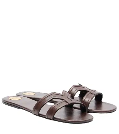 Saint Laurent Mabrouka leather sandals | Thumbnail 1 Saint Laurent Mabrouka leather sandals | Thumbnail 1