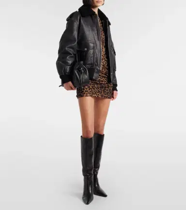 Saint Laurent Victoire 55 leather knee-high boots | Thumbnail 5 Saint Laurent Victoire 55 leather knee-high boots | Thumbnail 5