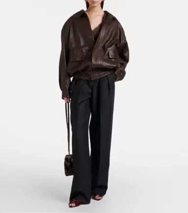 Saint Laurent Babylone Cassandre 60 leather mules | Thumbnail 5 Saint Laurent Babylone Cassandre 60 leather mules | Thumbnail 5