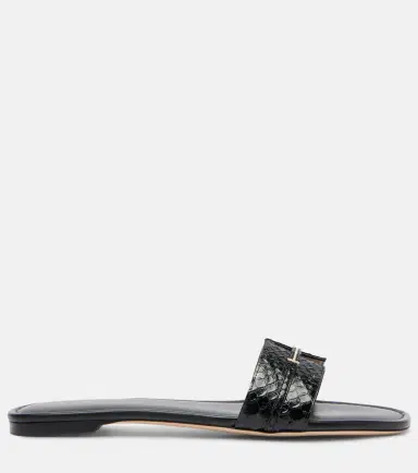 Tom Ford Julianne croc-effect leather slides | Thumbnail 2 Tom Ford Julianne croc-effect leather slides | Thumbnail 2
